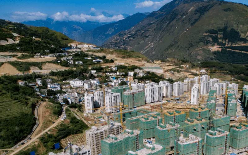 白鹤滩水电站移民安置区