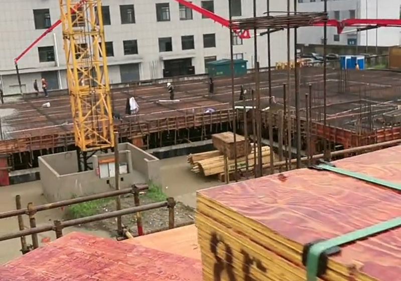 10栋22层建房项目使用桉木模板案例